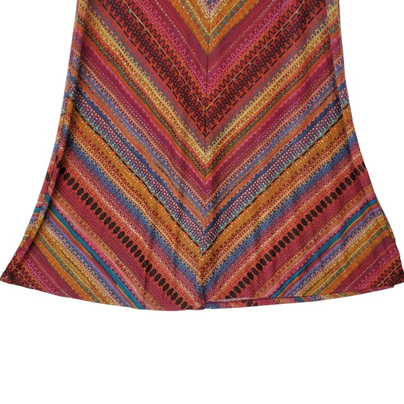 Boho Knit Maxi Skirt Retro Western Size XL - EUC! - Picture 6 of 14